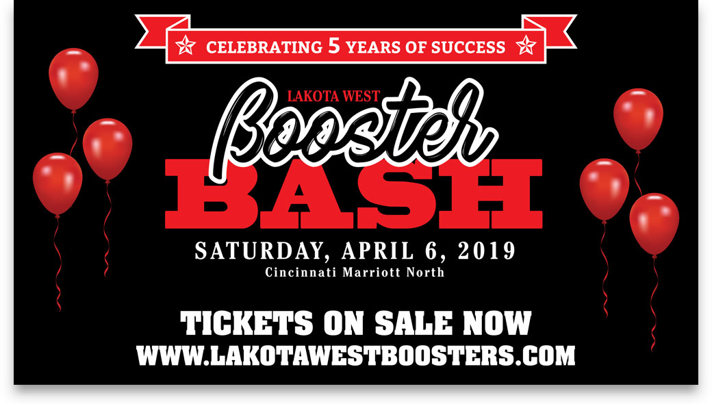 Booster Bash Flyer